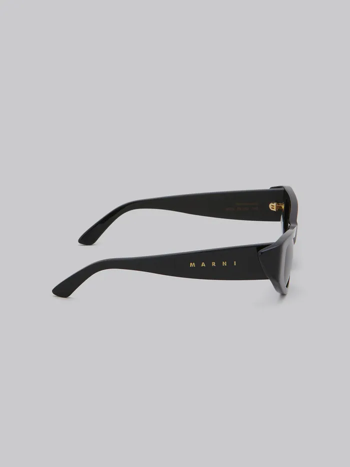 Black Netherworld Sunglasses WomenMen Marni Sunglasses