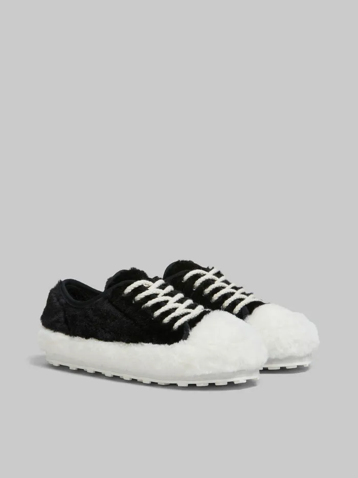 Black Teddy Tennis Sneaker Women Marni Sneakers