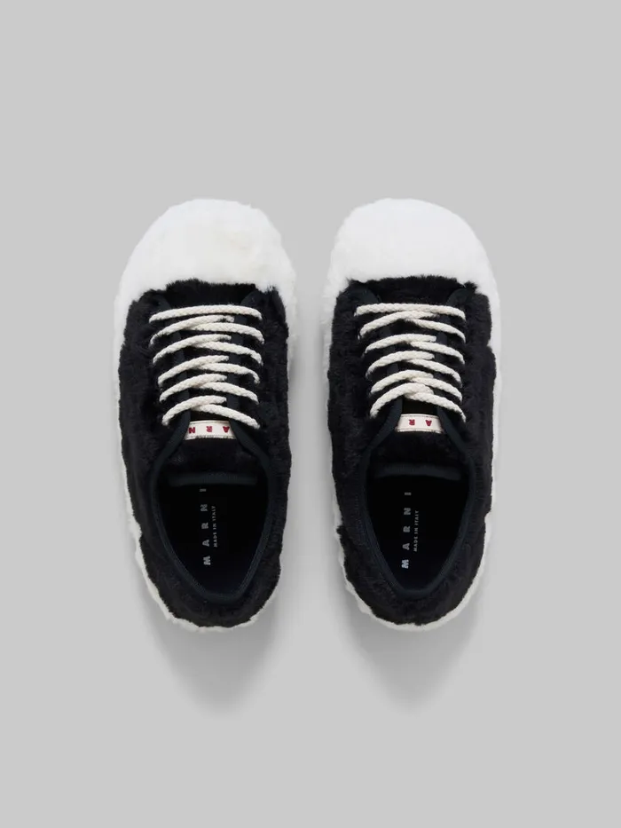 Black Teddy Tennis Sneaker Women Marni Sneakers