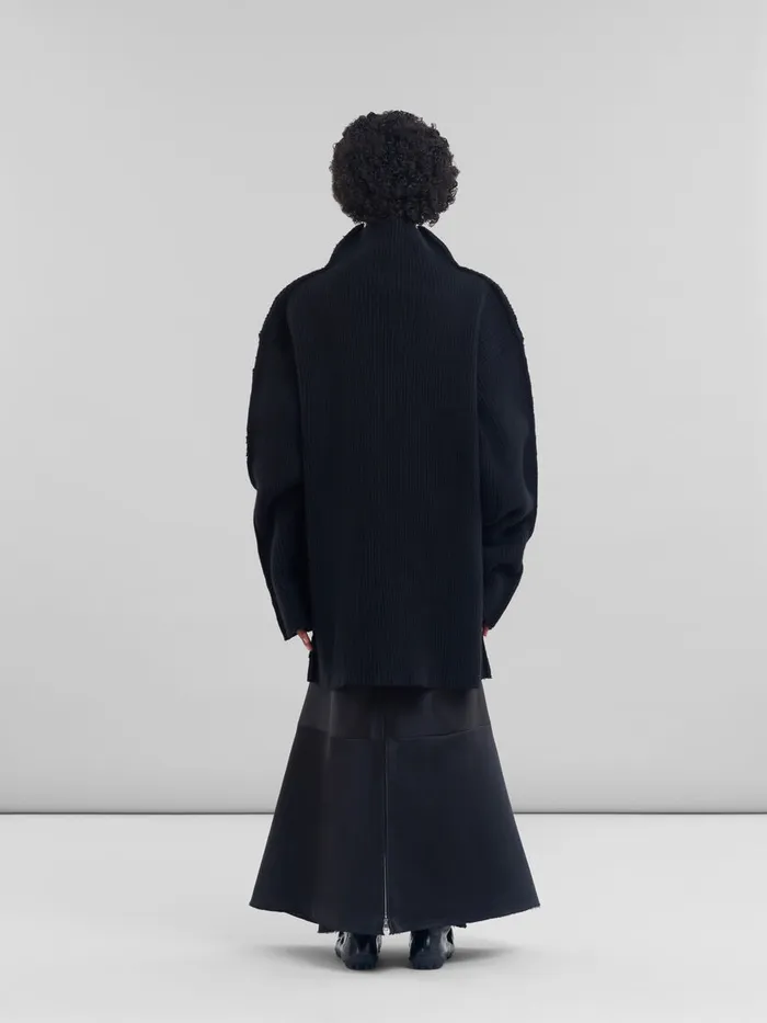 Black Wool Sweater Women Marni Knitwear