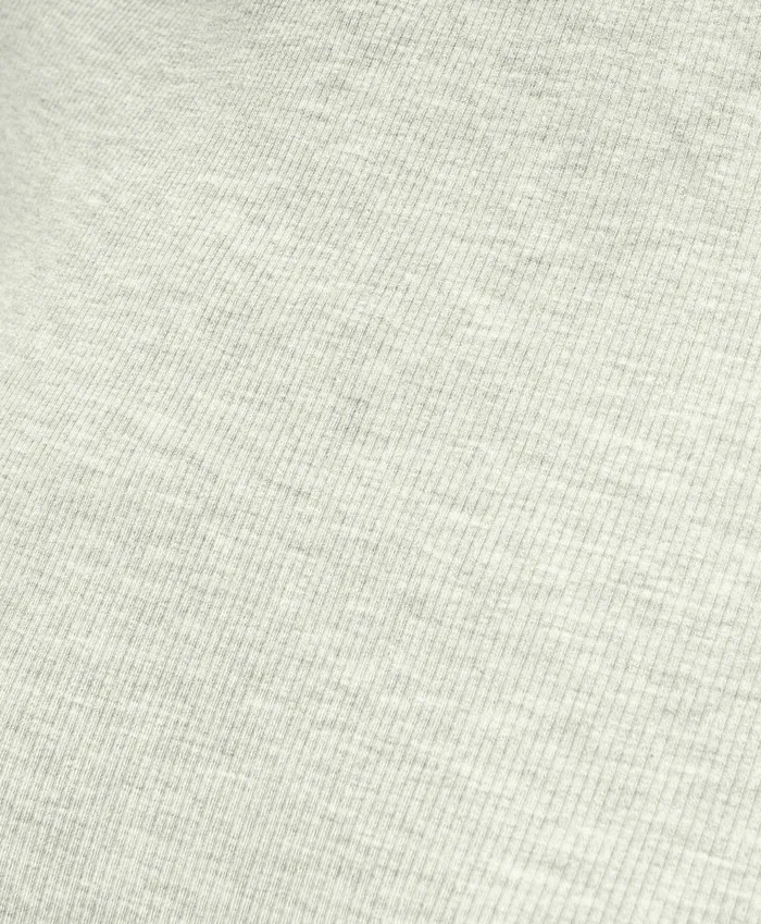 Blouses andamp Shirts Women Brooks Brothers Short Sleeve Ribbed Jersey Crewneck Tee Grey Heather