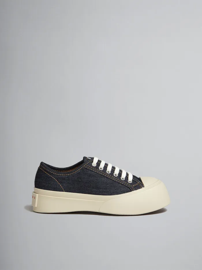 Blue Denim Pablo Laceup Sneaker Women Marni Pablo