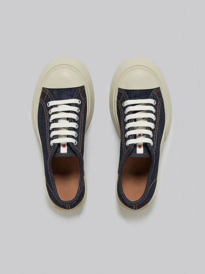 Blue Denim Pablo Laceup Sneaker Women Marni Pablo