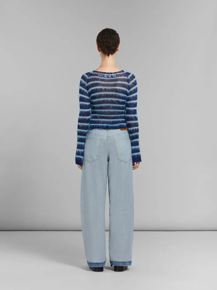 Blue Insideout Denim Carrotfit Jeans Women Marni Pants