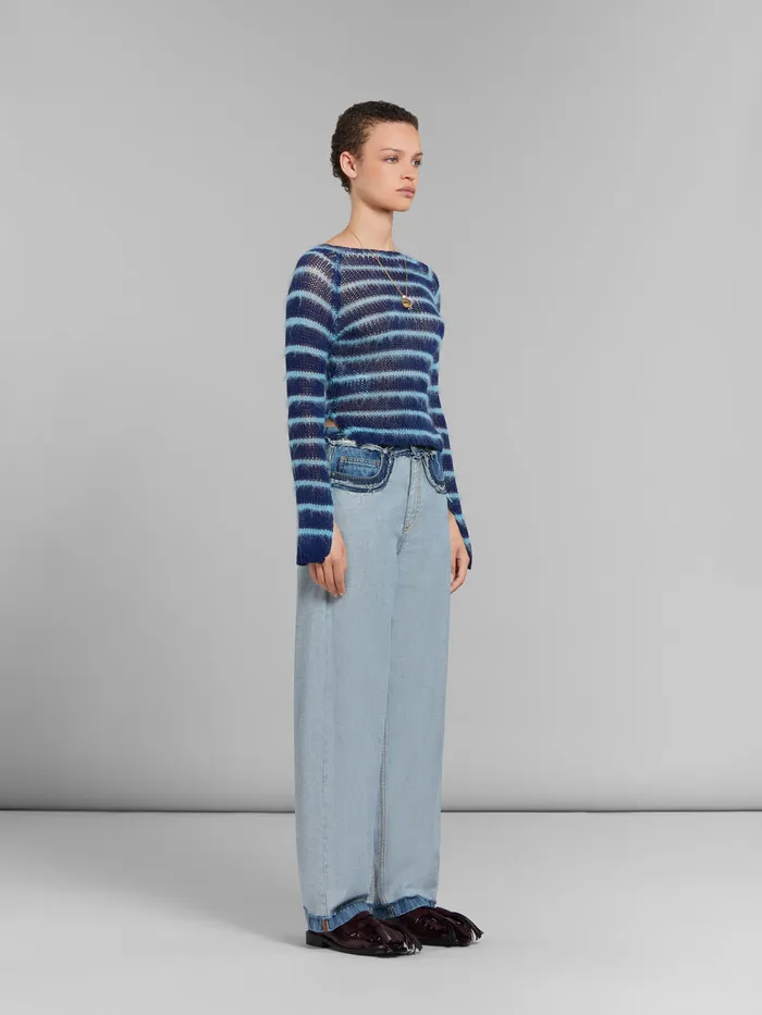 Blue Insideout Denim Carrotfit Jeans Women Marni Pants