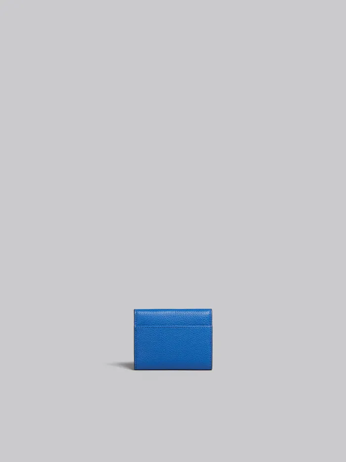 Blue Leather Key Holder With Marni Mending Men Marni Other Accessories