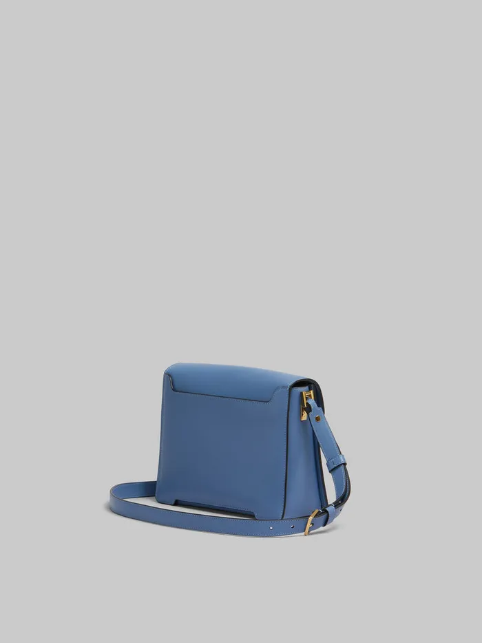 Blue Leather Trunkaroo Medium Shoulder Bag WomenMen Marni Trunkaroo Bag