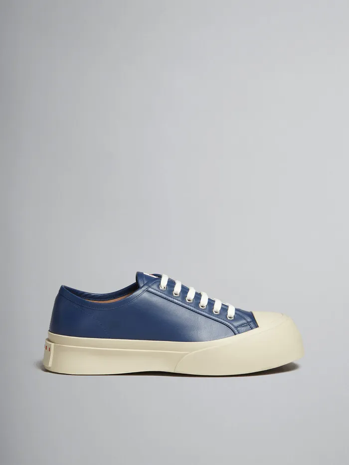 Blue Nappa Leather Pablo Sneaker Men Marni Pablo Sneakers