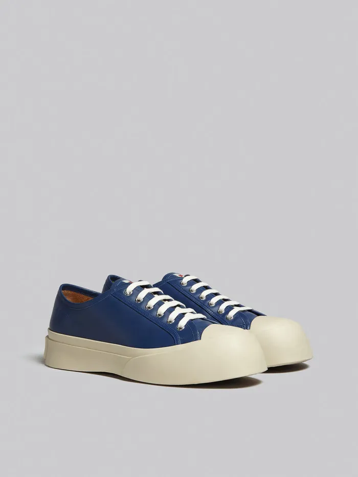 Blue Nappa Leather Pablo Sneaker Men Marni Pablo Sneakers