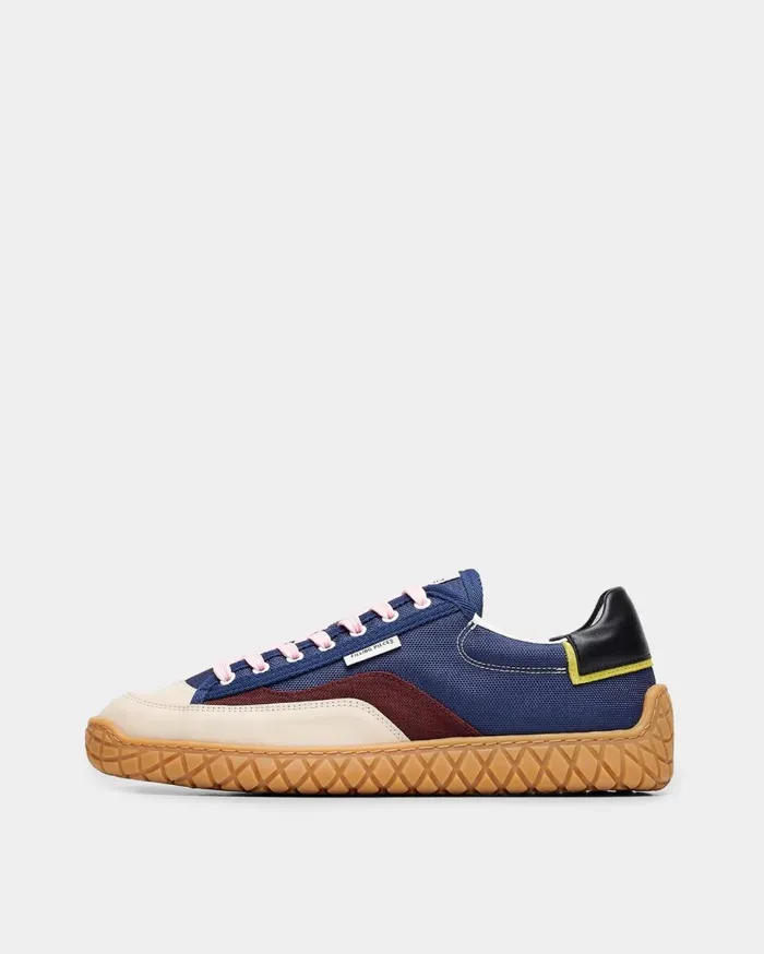 Breeze Canvas Navy WomenMen Filling Pieces Sneakers