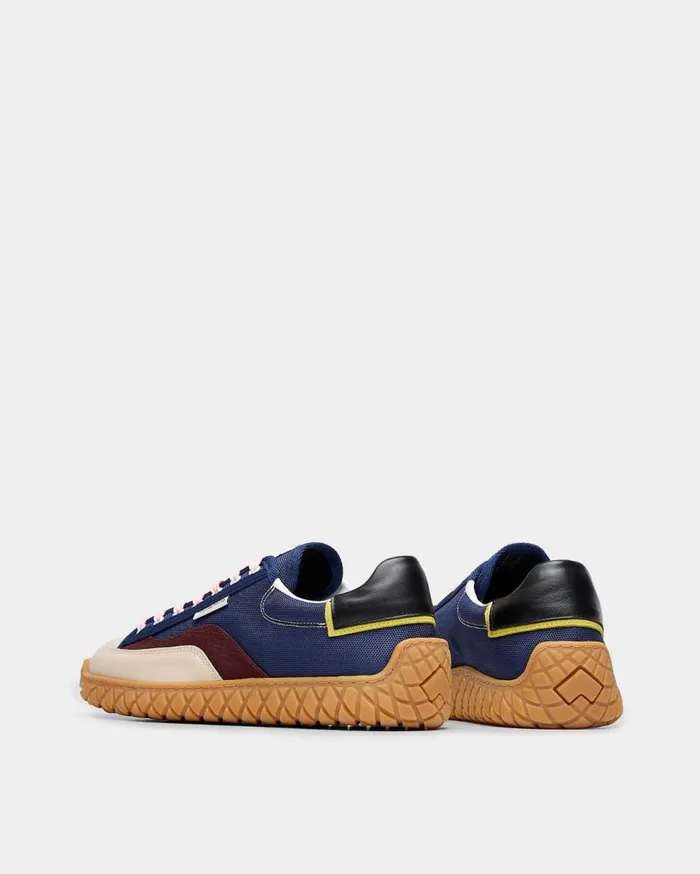 Breeze Canvas Navy WomenMen Filling Pieces Sneakers