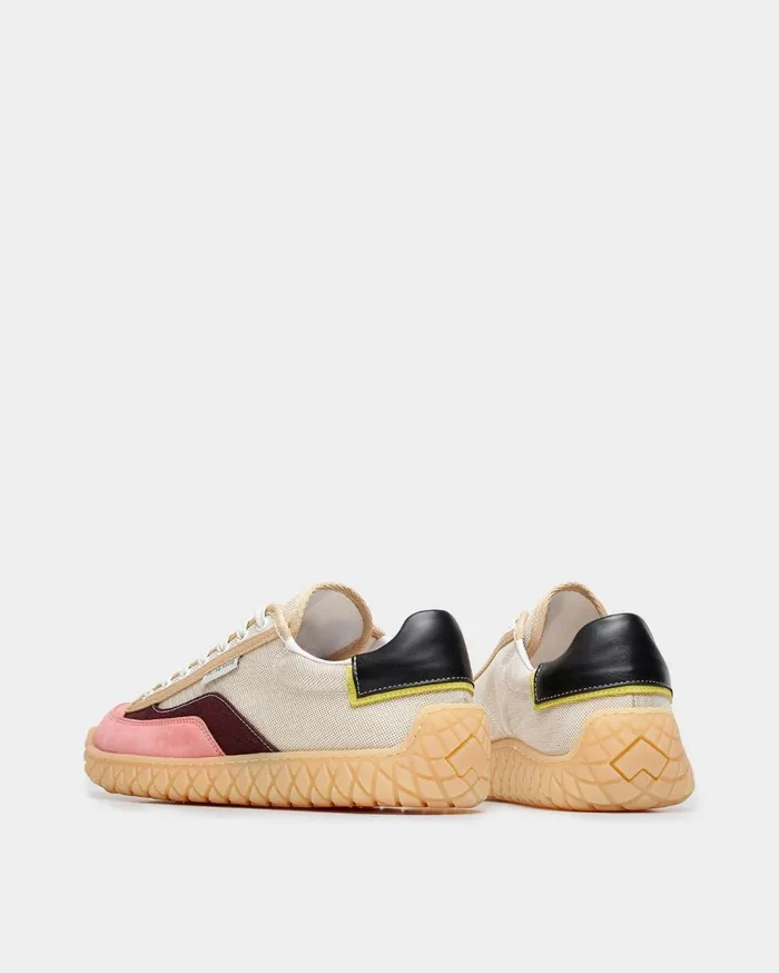 Breeze Canvas Pink WomenMen Filling Pieces Sneakers
