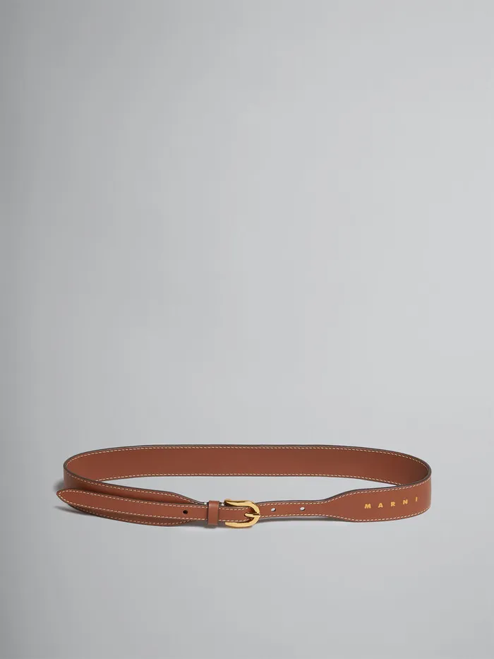 Brown Leather Belt Women Marni Other Accessories