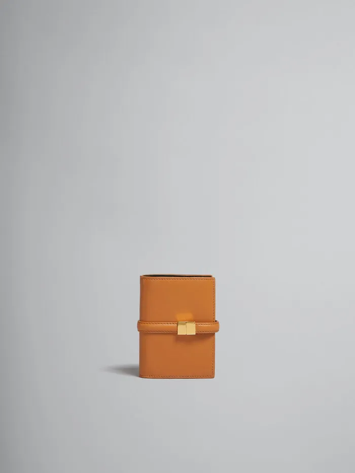 Brown Leather Bifold Prisma Wallet Women Marni Wallets and Small Leather Goods Brown Leather Bifold Prisma Wallet Women Marni Wallets and Small Leather Goods