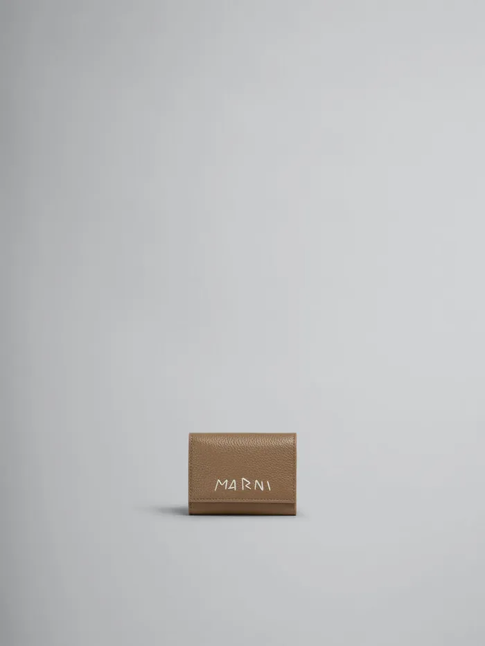 Brown Leather Key Holder With Marni Mending Men Marni Other Accessories