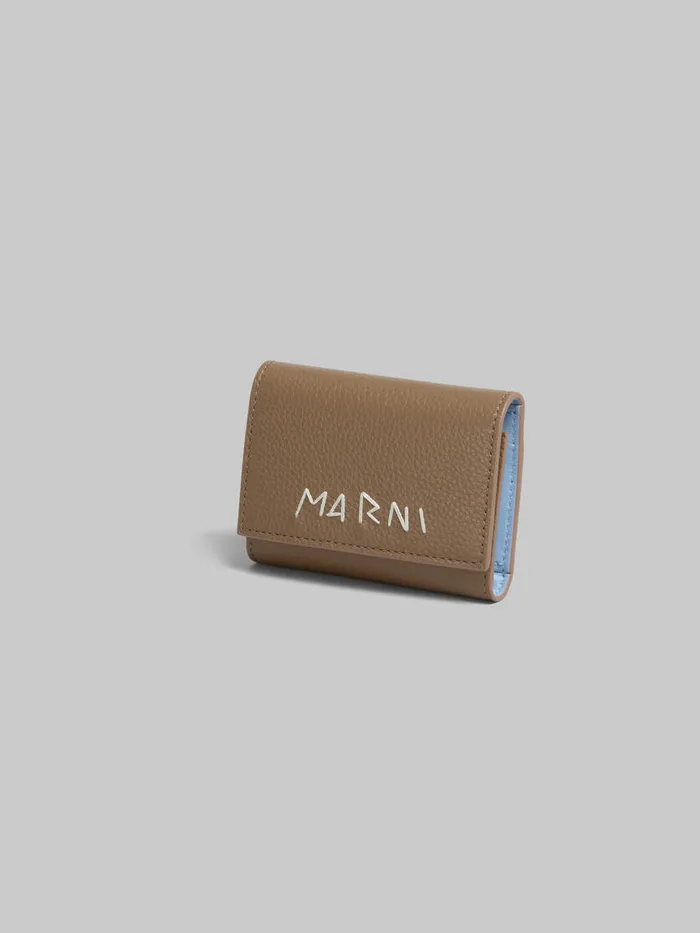 Brown Leather Key Holder With Marni Mending Men Marni Other Accessories