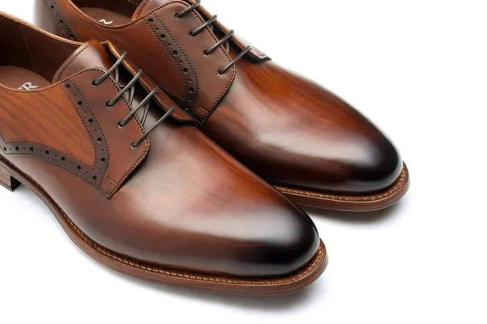 Buckhurst 8211 Hand Brushed Brown Mens Barker Shoes Derbys Buckhurst 8211 Hand Brushed Brown Mens Barker Shoes Derbys