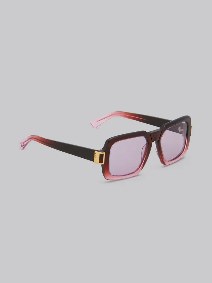 Burgundy Zamalek Sunglasses WomenMen Marni Sunglasses