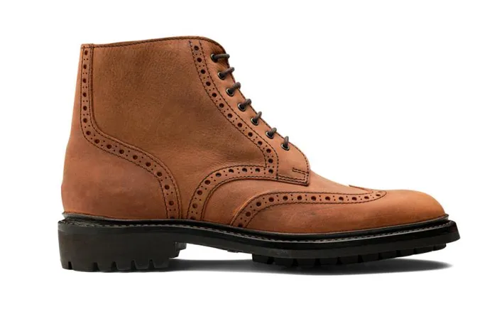 Butcher 2 8211 Brown Waxy Mens Barker Shoes Brogues