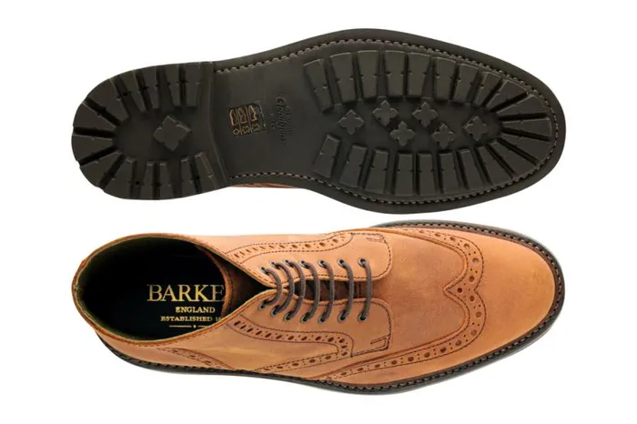 Butcher 2 8211 Brown Waxy Mens Barker Shoes Brogues