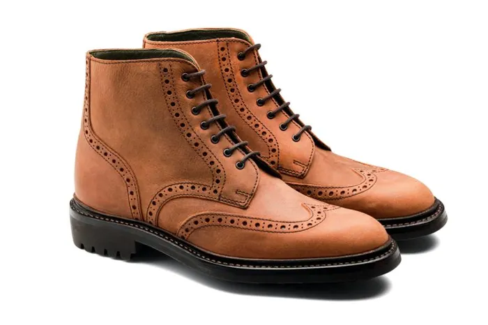Butcher 2 8211 Brown Waxy Mens Barker Shoes Brogues