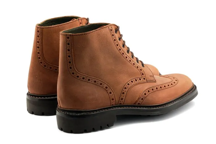 Butcher 2 8211 Brown Waxy Mens Barker Shoes Brogues