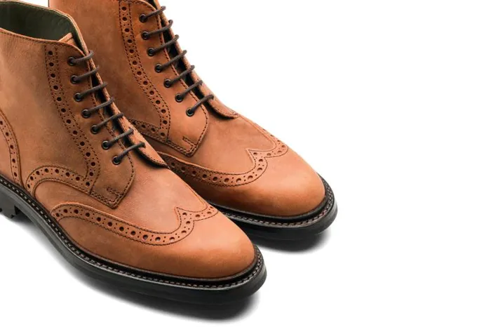 Butcher 2 8211 Brown Waxy Mens Barker Shoes Brogues