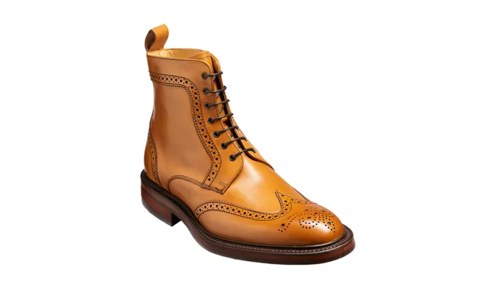 Calder 8211 Cedar Calf Mens Barker Shoes Brogues