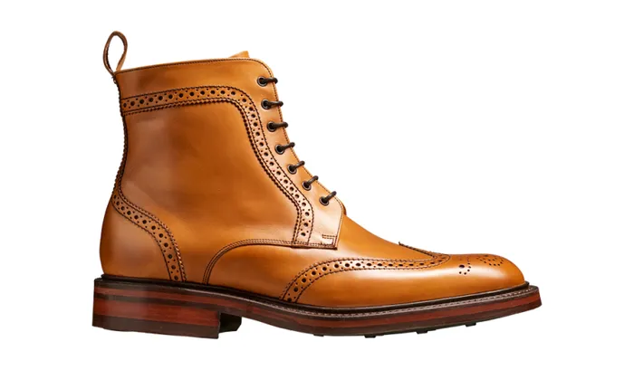 Calder 8211 Cedar Calf Mens Barker Shoes Brogues
