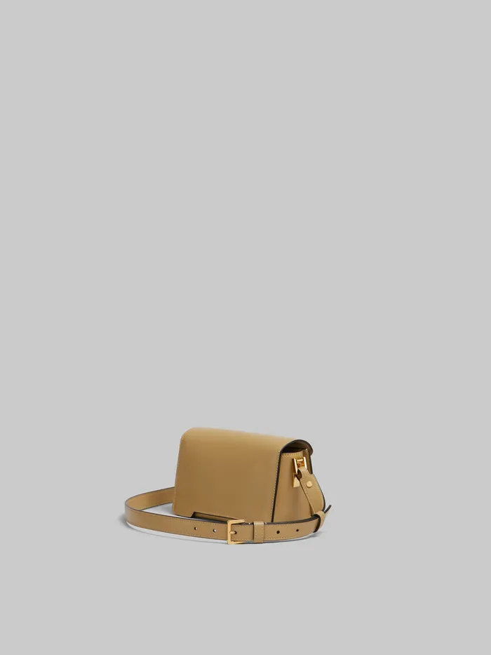Camel Leather Trunkaroo Mini Shoulder Bag WomenMen Marni Trunkaroo Bag