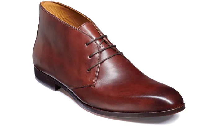 Carlo 8211 Dark Brown Calf Mens Barker Shoes Boots