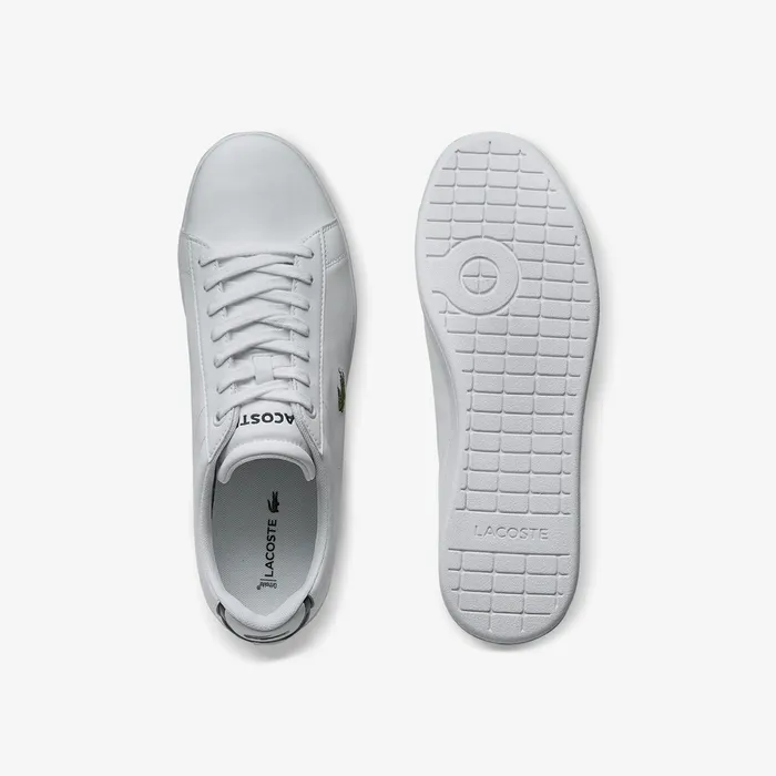 Carnaby Evo Leather Sneakers White Mens Lacoste Sneakers For Sale Online