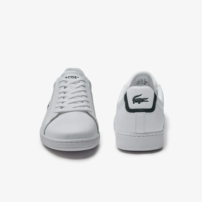 Carnaby Evo Leather Sneakers White Mens Lacoste Sneakers For Sale Online