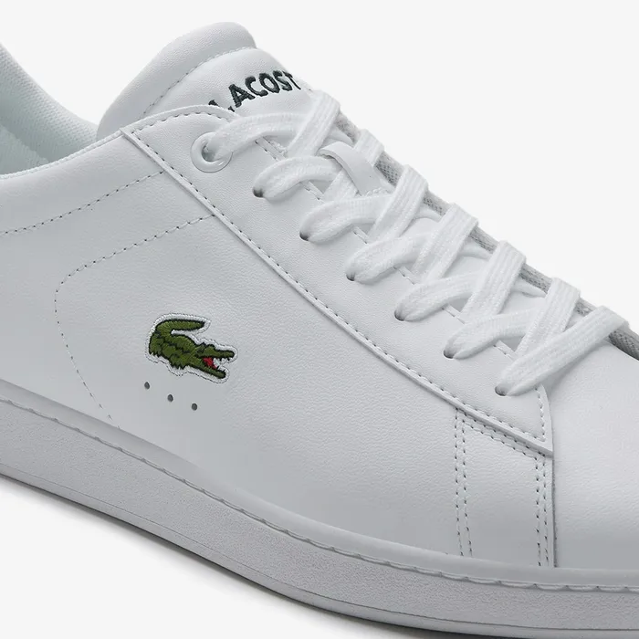 Carnaby Evo Leather Sneakers White Mens Lacoste Sneakers For Sale Online