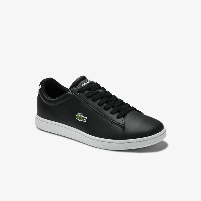 Carnaby Evo Meshlined Leather Sneakers Blk Womens Lacoste Sneakers Online Outlet Store