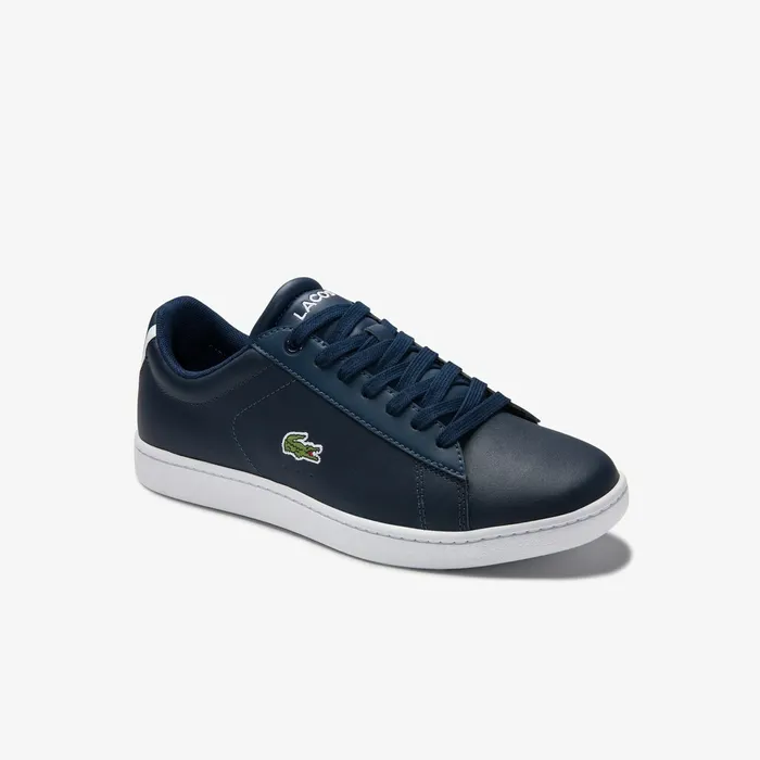 Carnaby Evo Meshlined Leather Sneakers Nvy Womens Lacoste Sneakers Gift Ideas