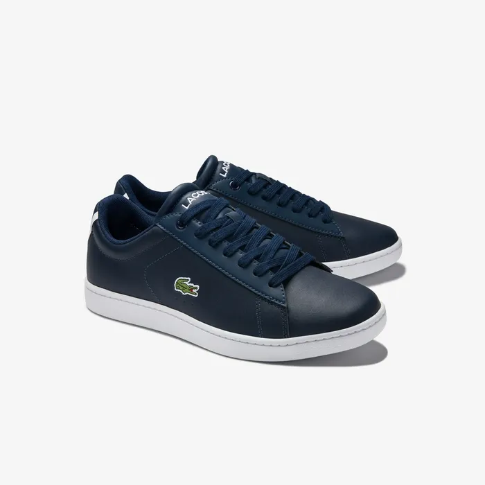 Carnaby Evo Meshlined Leather Sneakers Nvy Womens Lacoste Sneakers Gift Ideas