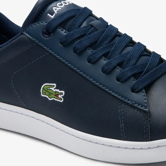 Carnaby Evo Meshlined Leather Sneakers Nvy Womens Lacoste Sneakers Gift Ideas