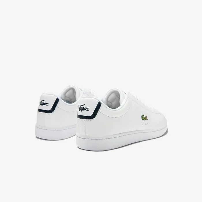 Carnaby Evo Meshlined Leather Sneakers White Womens Lacoste Sneakers For Sale Online