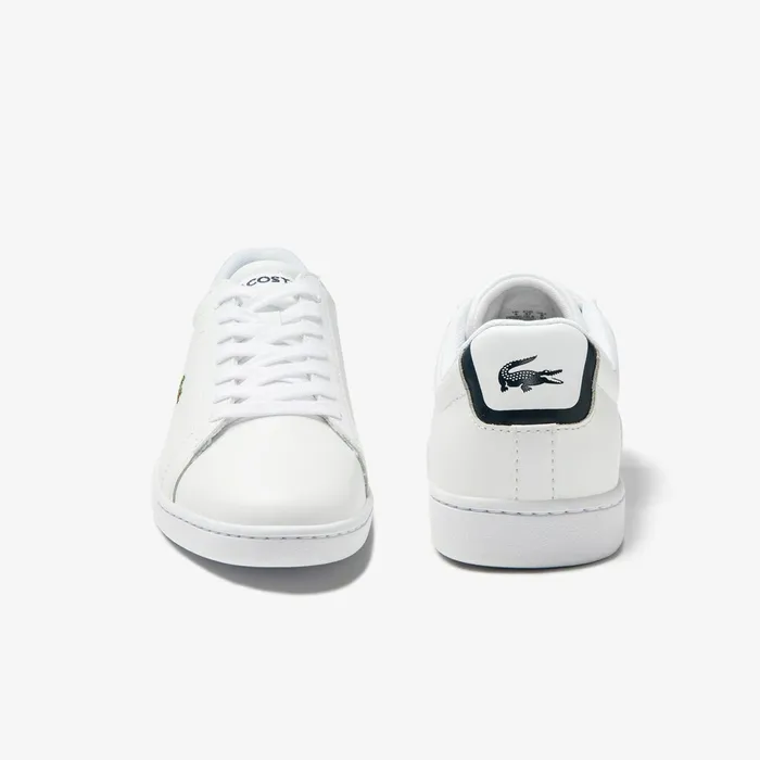 Carnaby Evo Meshlined Leather Sneakers White Womens Lacoste Sneakers For Sale Online