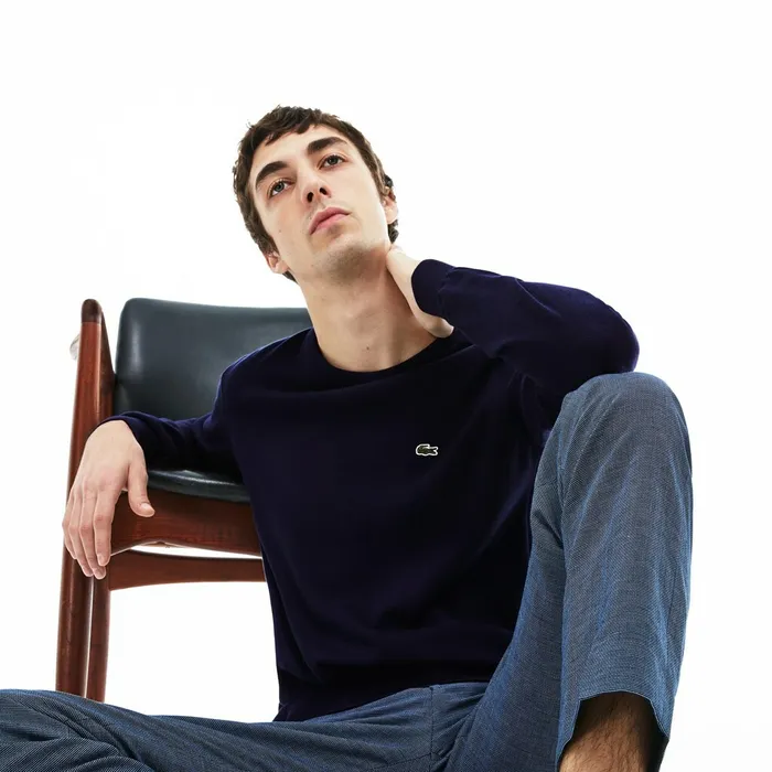 Caviar Piqu Accent Sweater Navy BlueWhiteNavy Blue Mens Lacoste Sweaters Gift Ideas Caviar Piqu Accent Sweater Navy BlueWhiteNavy Blue Mens Lacoste Sweaters Gift Ideas