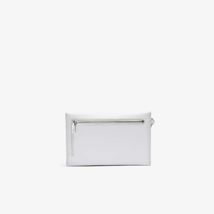 Chantaco Chain Leather Envelope Wallet Lunar Rock Womens Lacoste Small Leather Goods Cheap On Sale