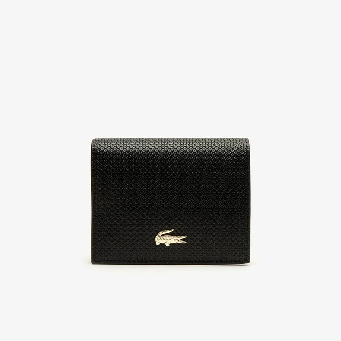 Chantaco Leather Bifold Wallet with Coin Purse Black Womens Lacoste Small Leather Goods Near Me Chantaco Leather Bifold Wallet with Coin Purse Black Womens Lacoste Small Leather Goods Near Me