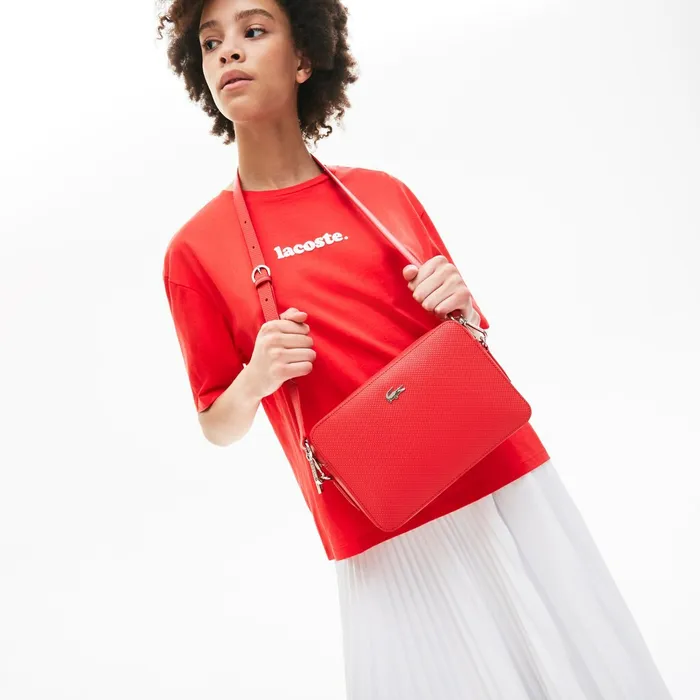 Chantaco Leather Square Shoulder Bag Bittersweet Womens Lacoste Bags Gift Ideas Chantaco Leather Square Shoulder Bag Bittersweet Womens Lacoste Bags Gift Ideas