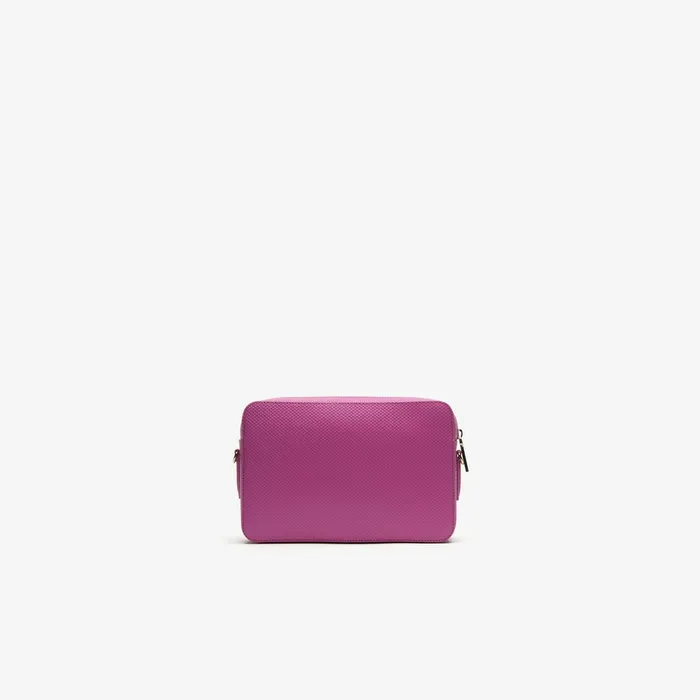 Chantaco Leather Square Shoulder Bag Meadow Mauve Womens Lacoste Bags Shop Online