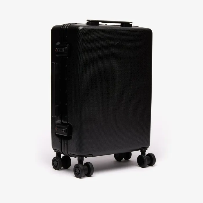 Chantaco Polycarbonate Cabin Suitcase Black Mens Lacoste Bags Online Store