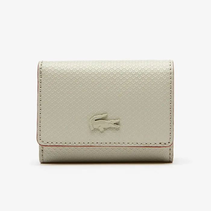 Chantaco Small Leather 4 Card Wallet Feather Gray Marshmallow Womens Lacoste Small Leather Goods Gift for Friend Chantaco Small Leather 4 Card Wallet Feather Gray Marshmallow Womens Lacoste Small Leather Goods Gift for Friend