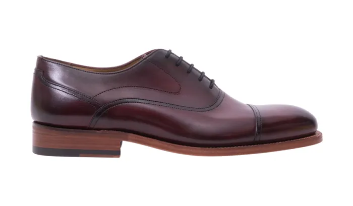 Cherwell 2 8211 Hand Brushed Burgundy Mens Barker Shoes Oxfords