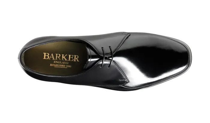 Chesham 8211 Black HiShine Mens Barker Shoes Derbys