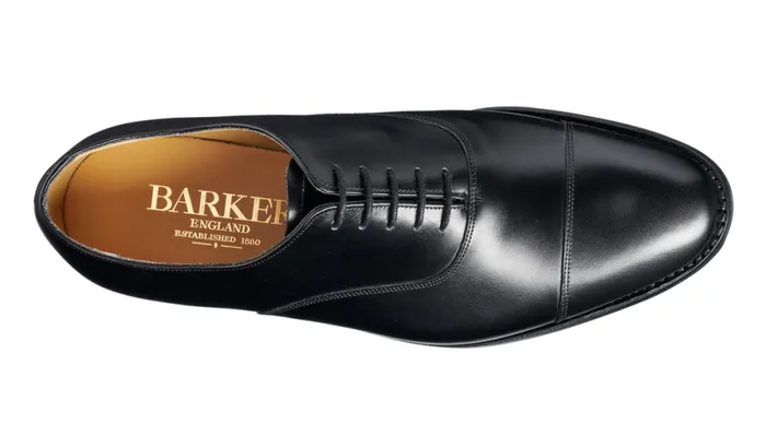 Chigwell 8211 Black Calf Mens Barker Shoes Oxfords